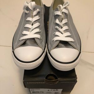 Converse Gray and White Women's Sneakers